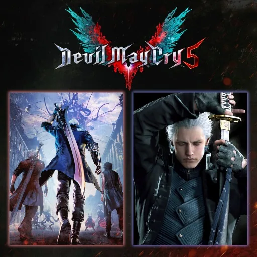 Devil May Cry 5 + Vergil — обложка в PS Store