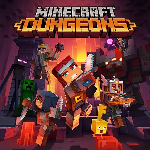Minecraft Dungeons — обложка в PS Store
